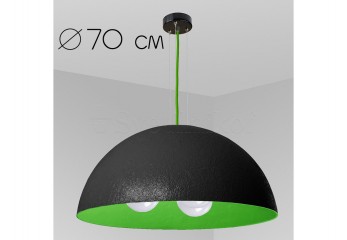 Підвісний світильник ALPS D70 BK/SA Imperium Light 07370.05.41