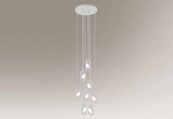 Подвесная люстра FUROKU LED 8 WH Shilo 7953