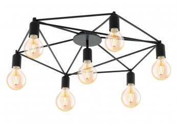 Потолочная люстра STAITI 7 BK Eglo 97904