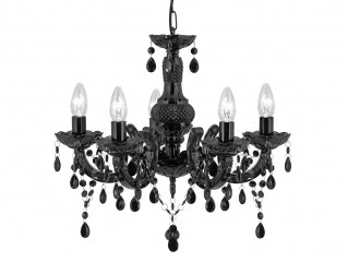 Підвісна люстра Searchlight Marie Therese 1455-5BK