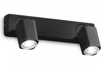 Спот RUDY SQ 2 BK Ideal Lux 321509