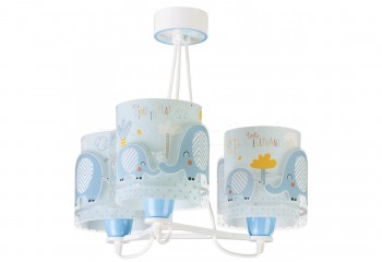 Дитяча люстра LITTLE ELEPHANT 3 SY Dalber 61337T