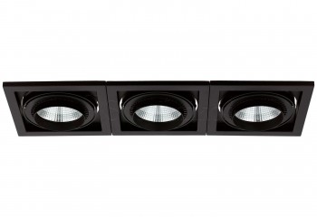 Точковий світильник Eglo LED SQ 3 BK 61213