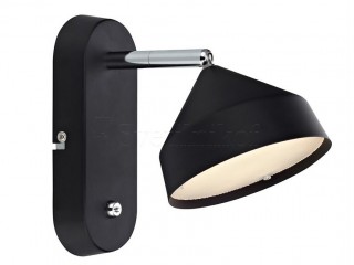 Настінний світильник MARKSLOJD TRATT LED 1L Black 105802