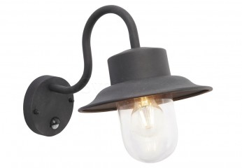 Уличный настенный светильник Chesham PIR BK Endon 70331