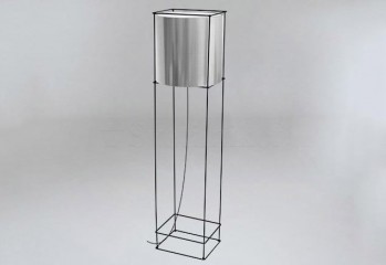 Торшер PAA 2 BK/CH Dohar 9535