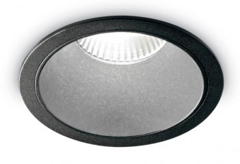 Вбудований світильник GAME ROUND BLACK SILVER Ideal Lux 192321