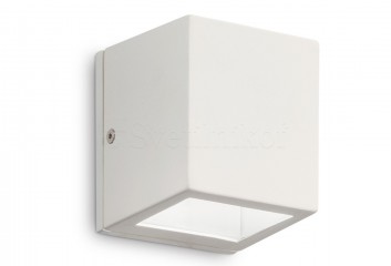 Уличный настенный светильник TWIN AP1 SMALL WH Ideal Lux 229522