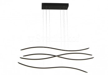 Світлодіодна люстра Waves (black) Azzardo AZ2912