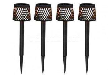 Вуличний світильник бездротовий GRETITA SOLAR BK Newgarden LUMGRT039NXSLNW