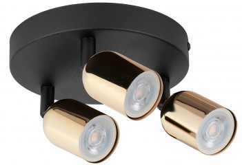 Спот TOP 3-R BK/GO TK-Lighting 5618
