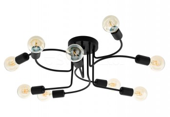 Потолочная люстра ORAZIO 9 BK Eglo 97983