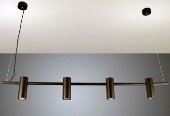 Подвесная люстра VOLCANO 4 BK Imperium Light 3724120.05.05