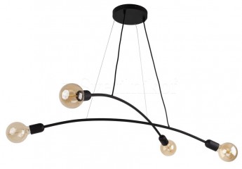 Подвесная люстра HELIX 4 BK TK-Lighting 2724
