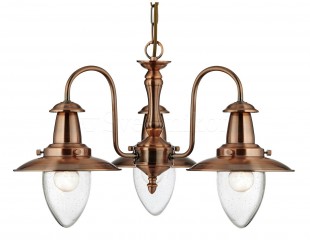 Подвесной светильник Searchlight Fisherman 5333-3CU