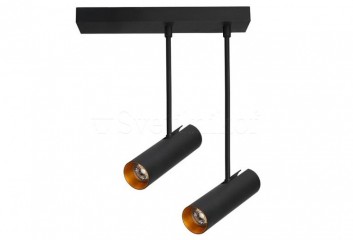 Спот LENS 2 BK/GO Azzardo AZ3521