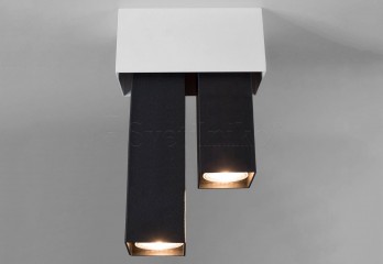 Точечный светильник R2D2 2-LL WH/BK Imperium Light 178235.01.05