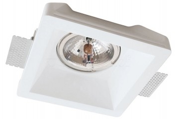 Точечный светильник гипсовый BOSTON SQ Viokef 4116400