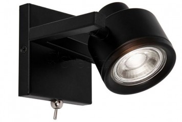 Бра MAGMA 1 BK Viokef 4095001