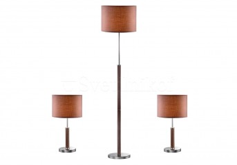 Торшер + 2 настольные лампы Italux Barnett 97031-3BR KOMPLET