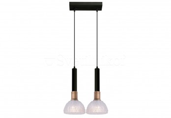 Підвісна люстра ANADIA 2 BK/GO Amplex 0603