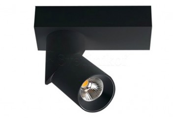 Спот SANTOS EXPOSED ROUND LED BK Azzardo AZ3509