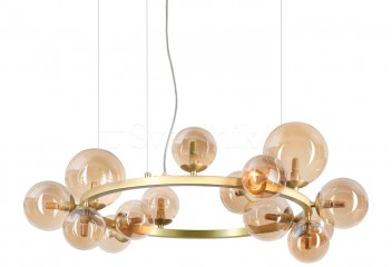 Підвісна люстра PERLAGE 14 BS/AM Ideal Lux 322797