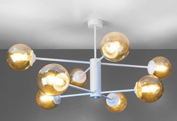 Люстра Atlant WH/BR Imperium Light 256866.01.23