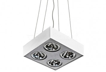 Точечный светильник PAULO 4-P 230V WH/ALU Azzardo AZ0969