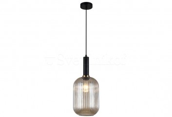 Підвісний світильник ANTIOLA Italux PND-5588-1L-BK+AMB