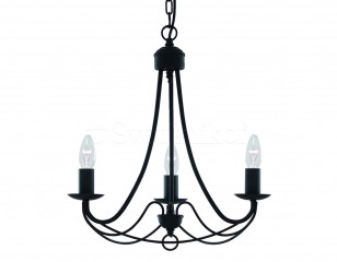 Підвісна люстра Searchlight Maypole 6343-3BK
