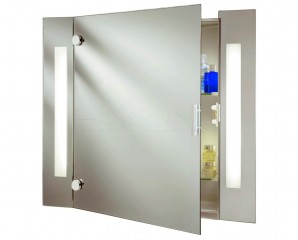 Зеркальный шкаф с подсветкой Searchlight Mirror 6560