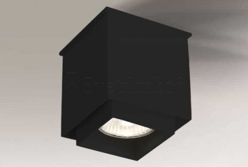 Точечный светильник KAZO 1 BK Shilo 1107