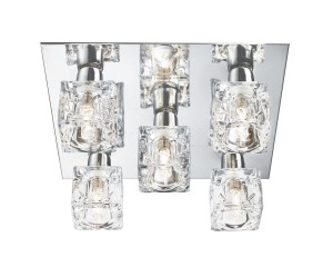 Потолочный светильник Searchlight Ice Cube 2275-5-LED