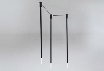 Точечный светильник ALHA N-3 BK/WH Dohar 9388