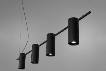 Підвісна люстра Volcano 4 BK Imperium Light 3724210.05.05