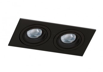 Точечный светильник CARO S 2 Azzardo SN-6812S-BK