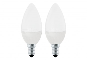 Лампа Eglo LM-E14-LED 4W 3000K 2-set 10792