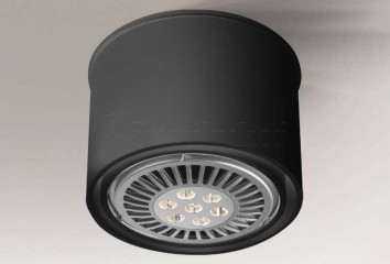 Точечный светильник MIKI 1 G53 BK Shilo 7017
