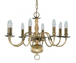 Люстра Searchlight Flemish 1019-8AB