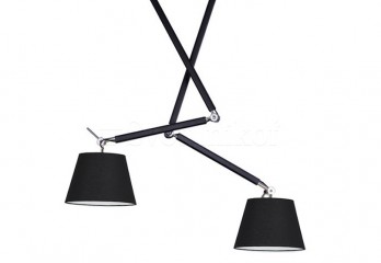 Подвесной светильник ZYTA 2 S Azzardo MD2300-2S-BK