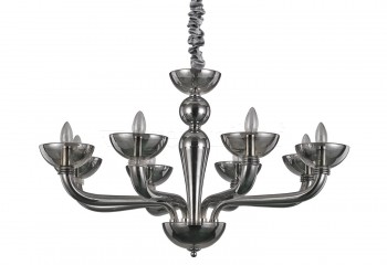 Подвесная люстра CASANOVA SP8 FUME Ideal Lux 095615