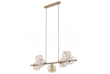 Підвісна люстра LAVA 7 SAB TK-Lighting 11109