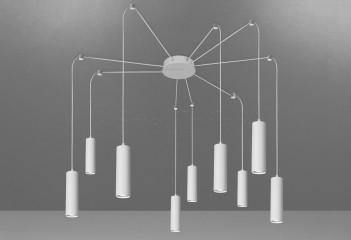 Підвісна люстра ACCENT 9 WH Imperium Light 47920.01.01