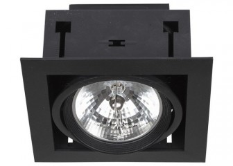 Точечный светильник Nowodvorski DOWNLIGHT 1L black 6303