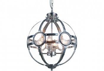 Подвесная люстра AMSTERDAM 4-gl Cosmolight P04687CH