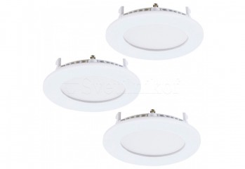 Точковий світильник FUEVA 3 LED WH 3-set Eglo 75424