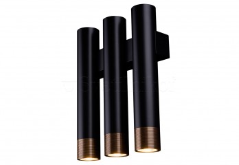 Настенный светильник EIDO 3 BK Amplex 0348