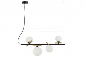 Подвесная люстра REVERSO Italux PND-5622-4-BK-W