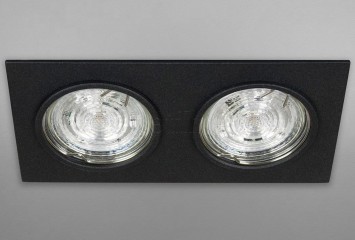 Точечный светильник Simple 2 SQ BK Imperium Light 380215.05.05